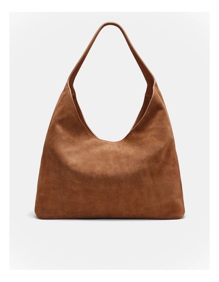 Rebel Fringe Hobo Bag in Pecan image 4