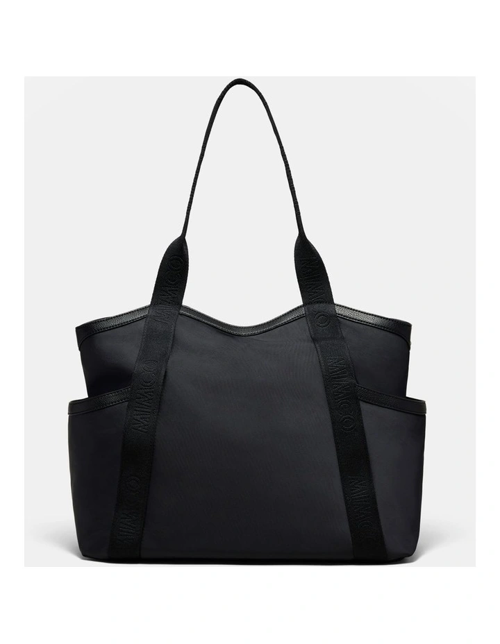 Dove Tote Bag in Black image 6