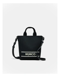 Blondie Mini Tote Crossbody Bag in Black