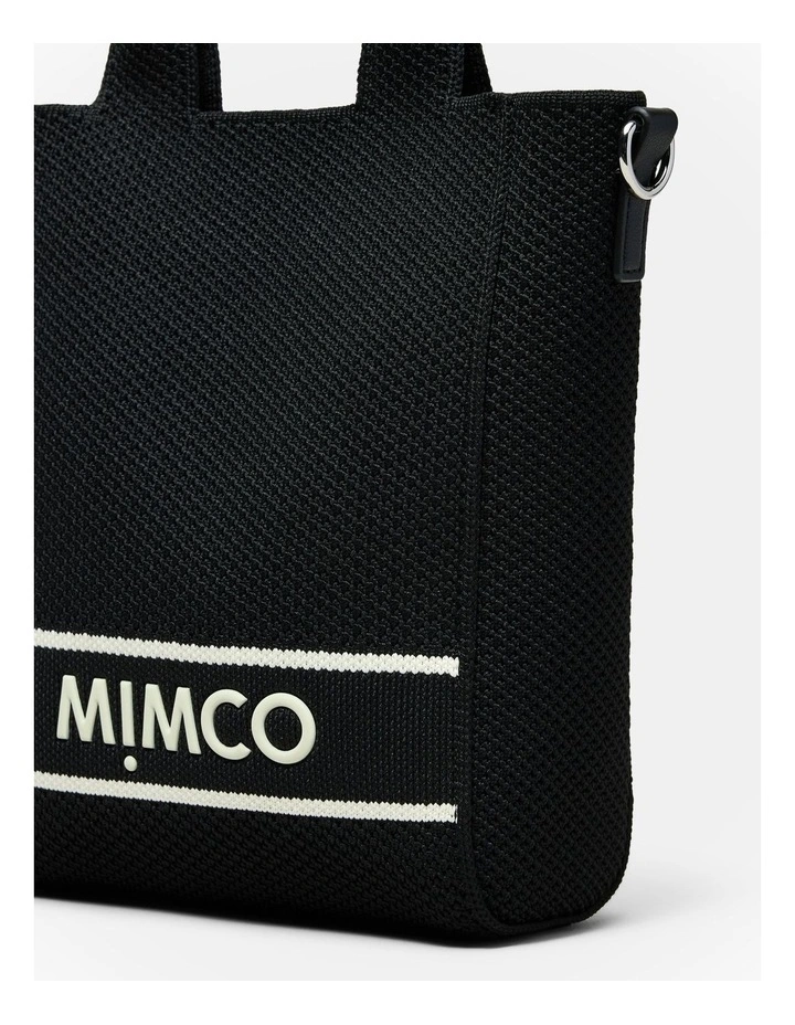 Blondie Mini Tote Crossbody Bag in Black image 6