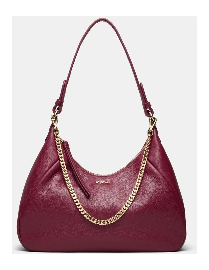 Lily Shoulder Day Bag in Bordeaux image 1