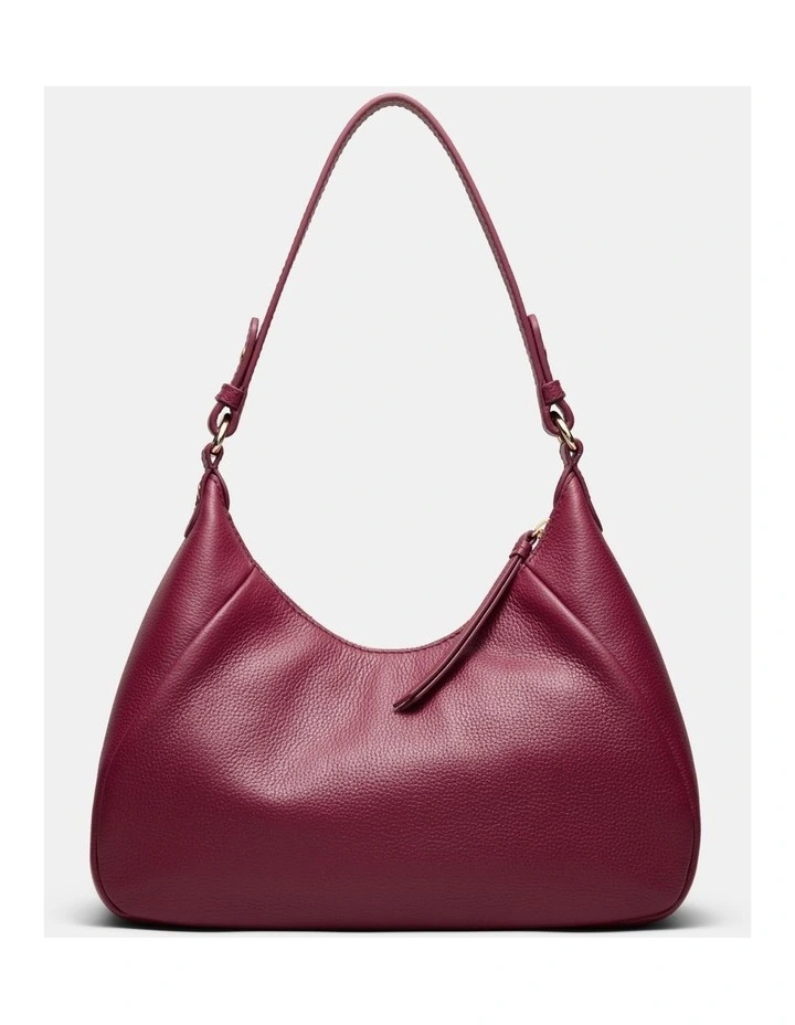 Lily Shoulder Day Bag in Bordeaux image 5
