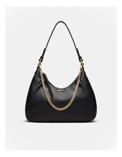 Lily Shoulder Day Bag in Black