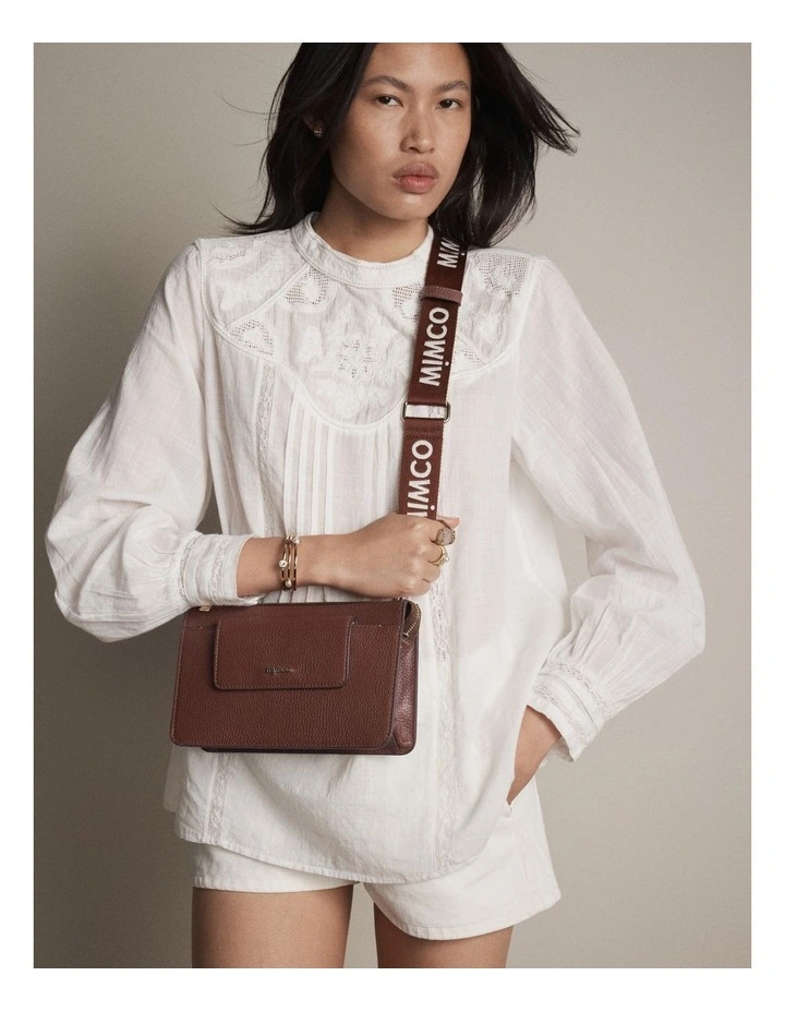 Preston Crossbody Bag in Toffee image 2