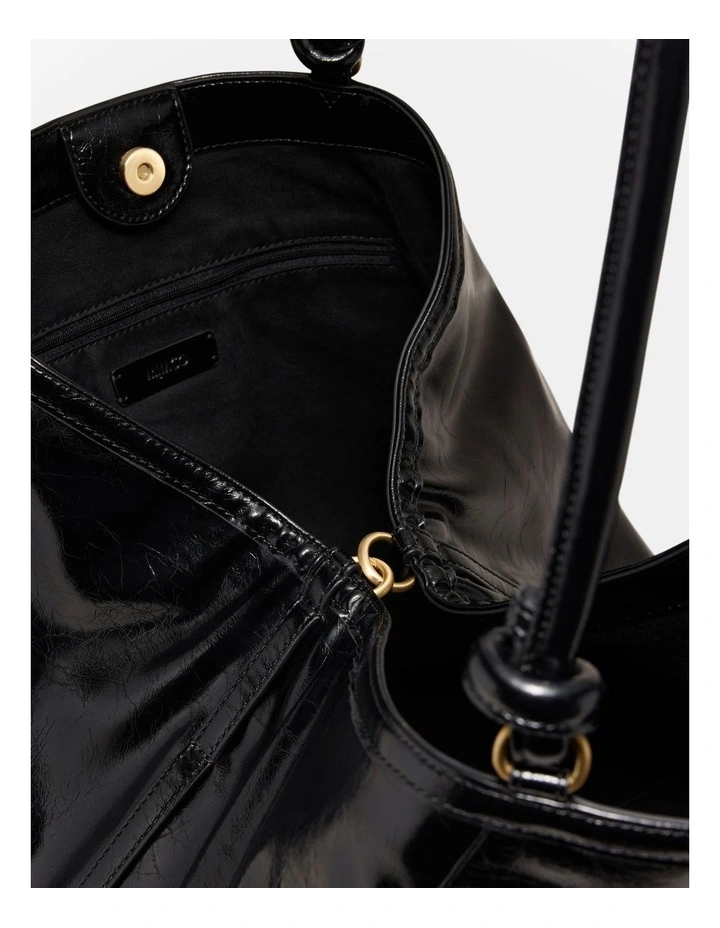 Yasmine Tote Bag in Black image 6