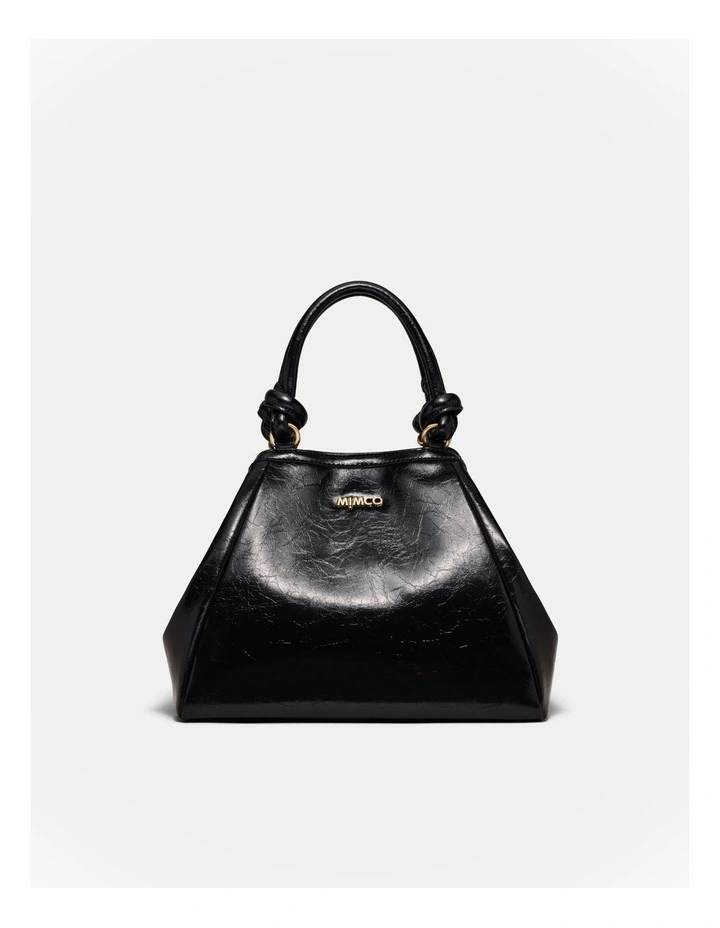 Yasmine Mini Tote Bag in Black image 1