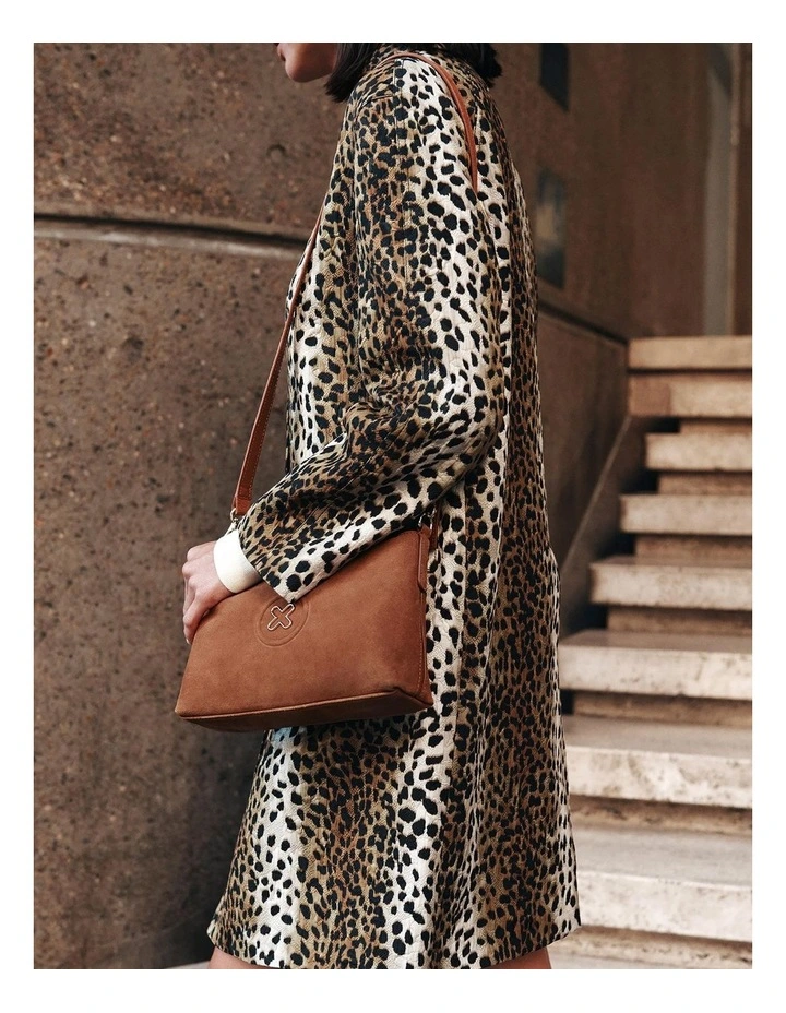 Bay Strap Crossbody Bag in Pecan image 2