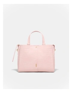 Metro Mini Tote Bag in Pink Dust