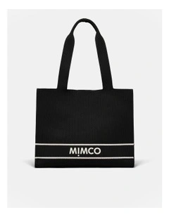 Blondie Boxy Tote Bag in Black