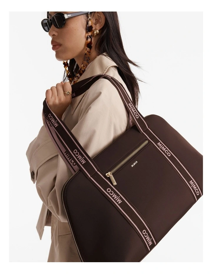 Squad Tote Bag in Espresso image 2