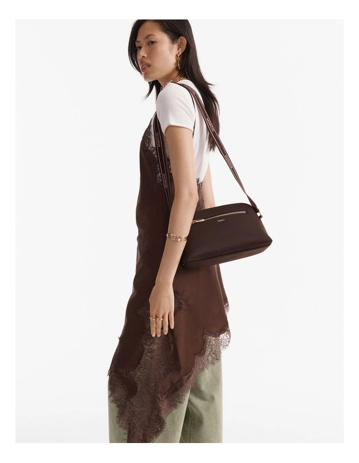 Squad Crossbody Bag in Espresso image 2