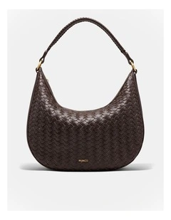 Luna Crescent Bag in Cocoa