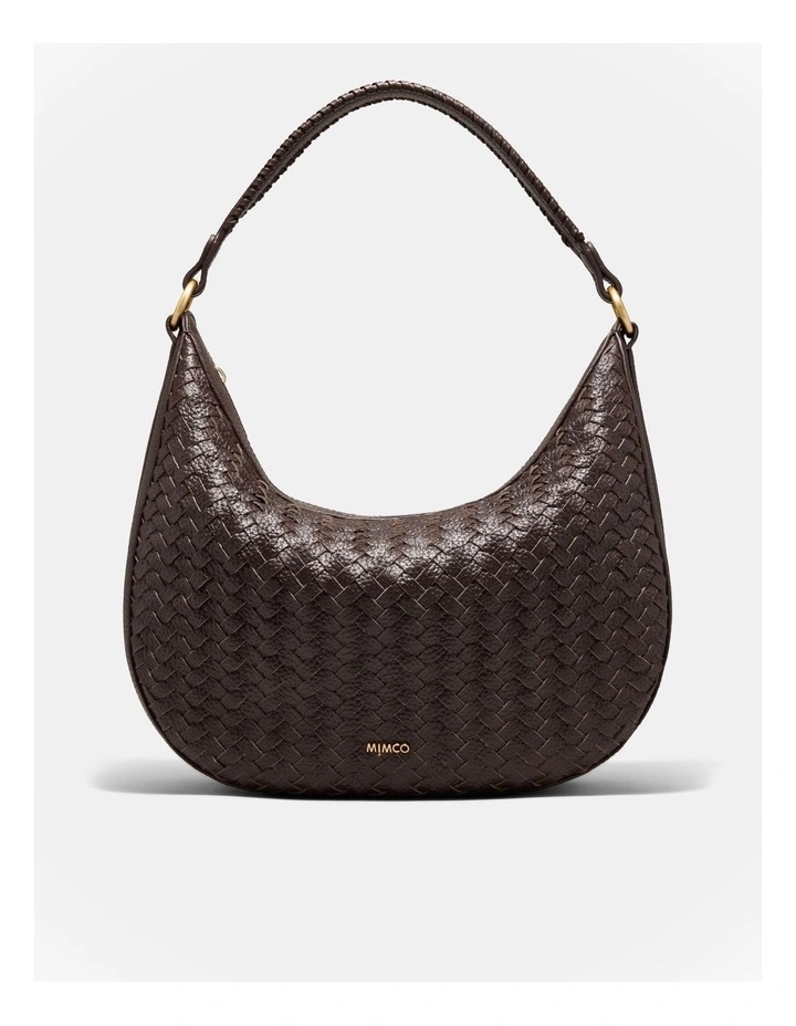 Luna Crescent Bag in Cocoa image 1