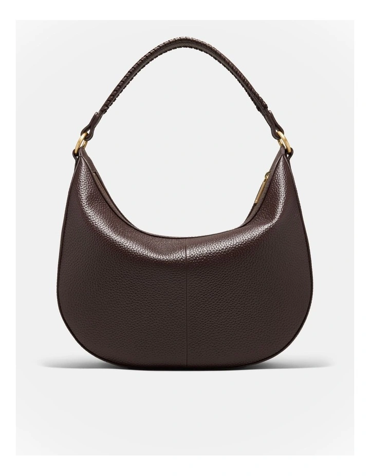 Luna Crescent Bag in Cocoa image 5