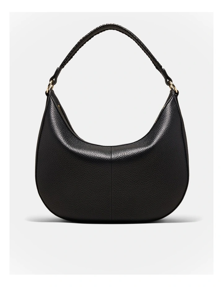 Luna Crescent Bag in Black image 5