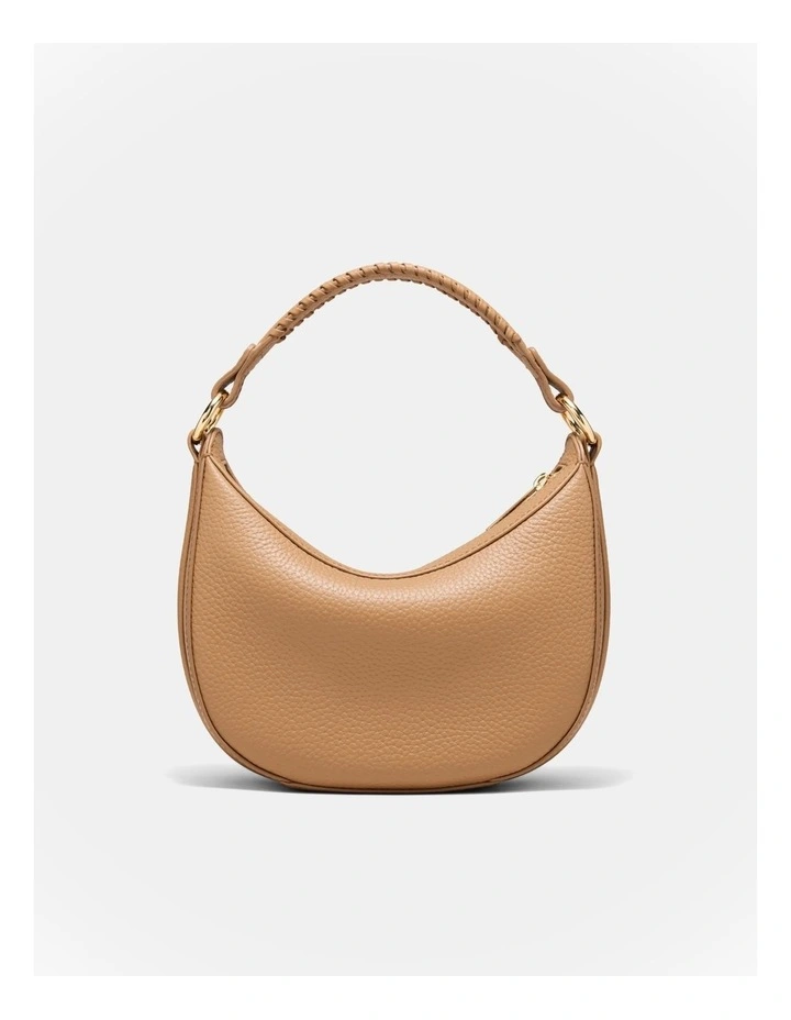 Luna Mini Crescent Bag in Caramel image 5