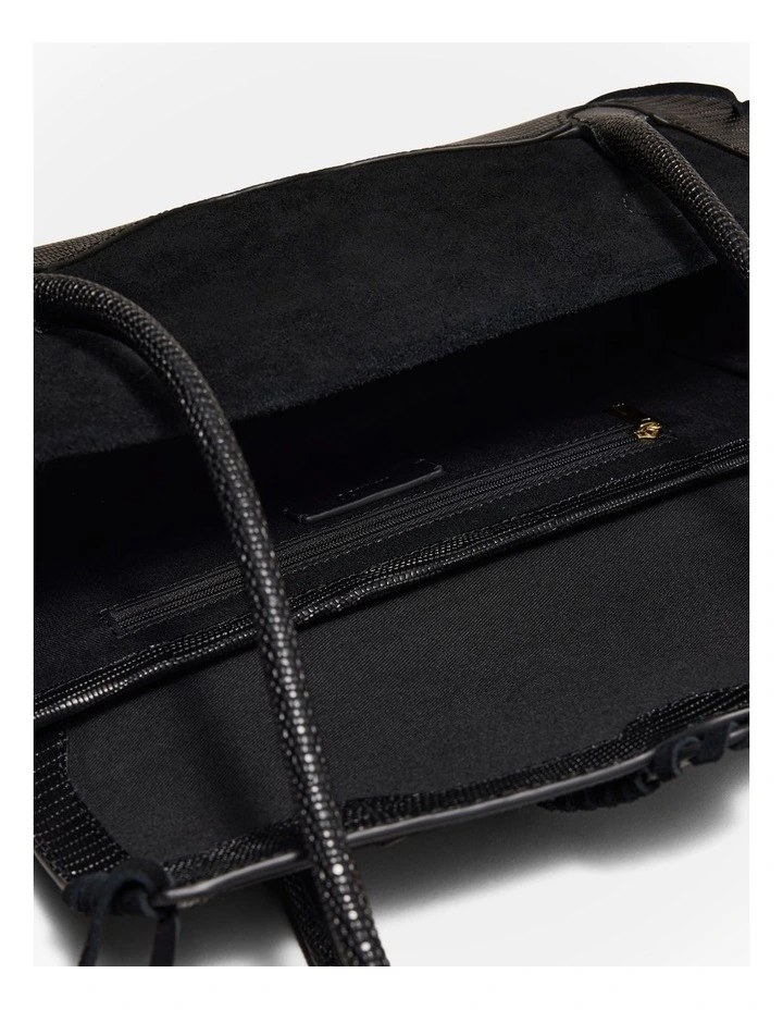 Sable Shoulder Bag in Black image 7
