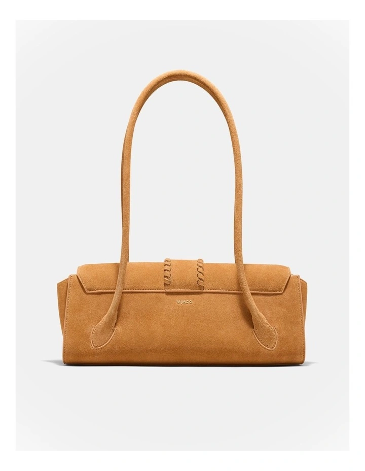 Sable Studded Shoulder Bag in Tan image 5