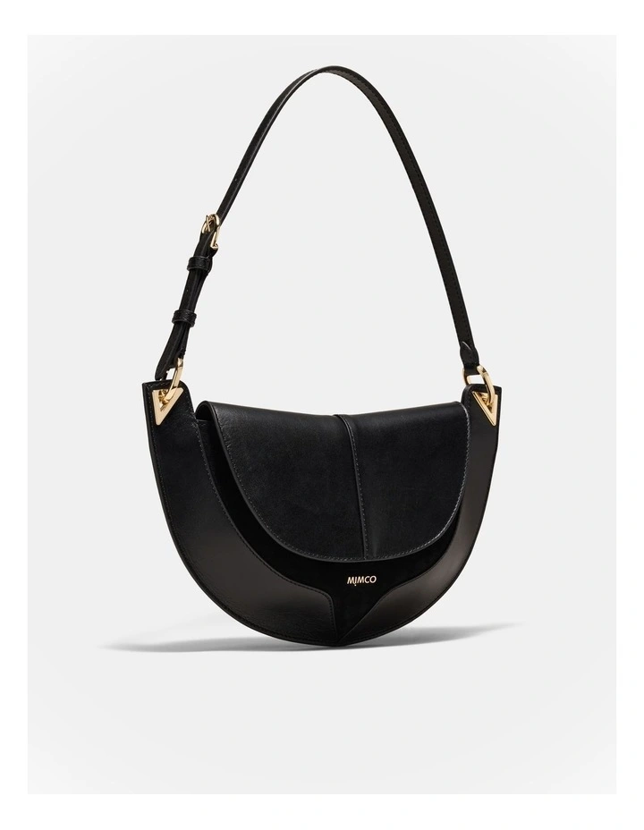 Dolly Shoulder Bag in Black image 3