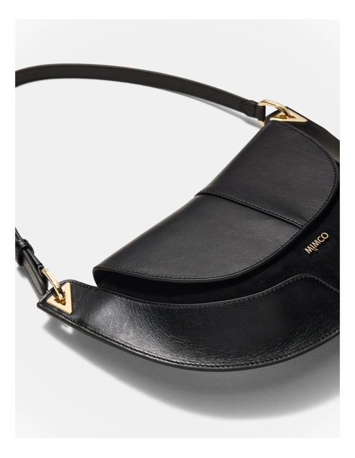 Dolly Shoulder Bag in Black image 6