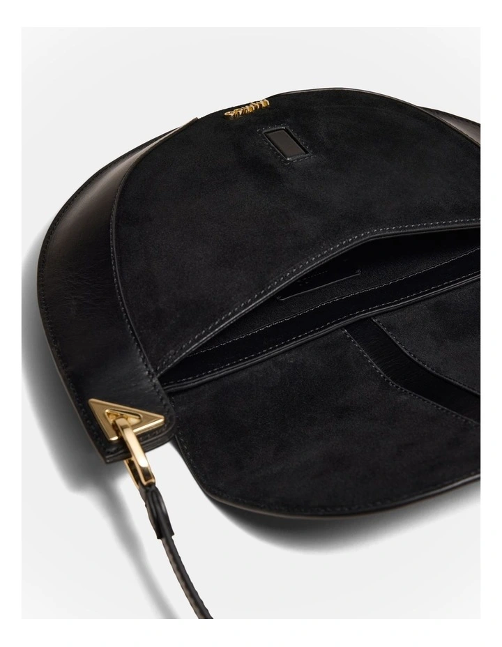 Dolly Shoulder Bag in Black image 7