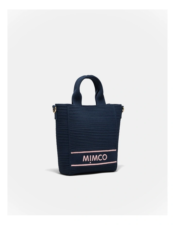 Blondie Mini Tote Bag in Navy image 3