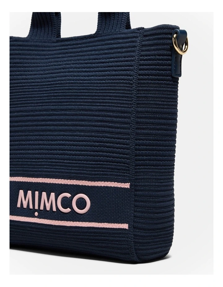 Blondie Mini Tote Bag in Navy image 6