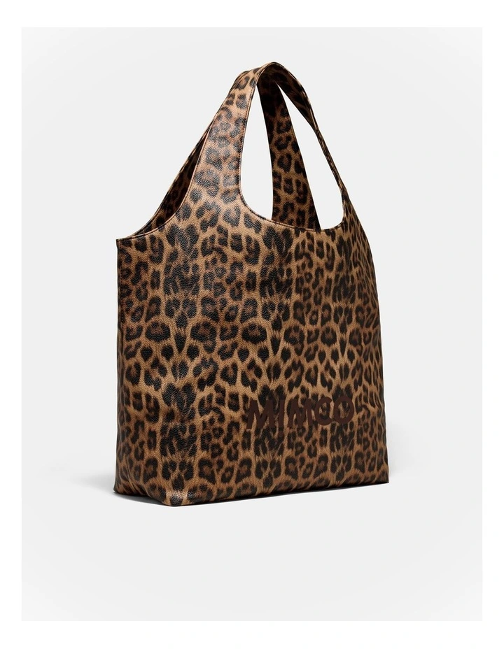 Brittany Tote Bag in Leopard image 3