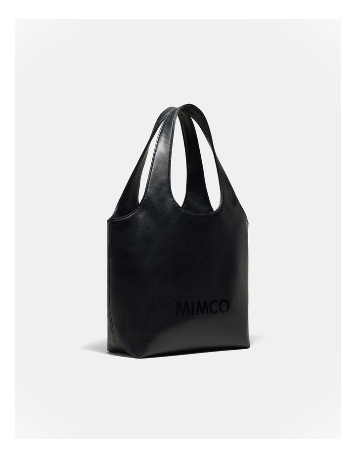 Brittany Mini Tote Bag in Black image 3