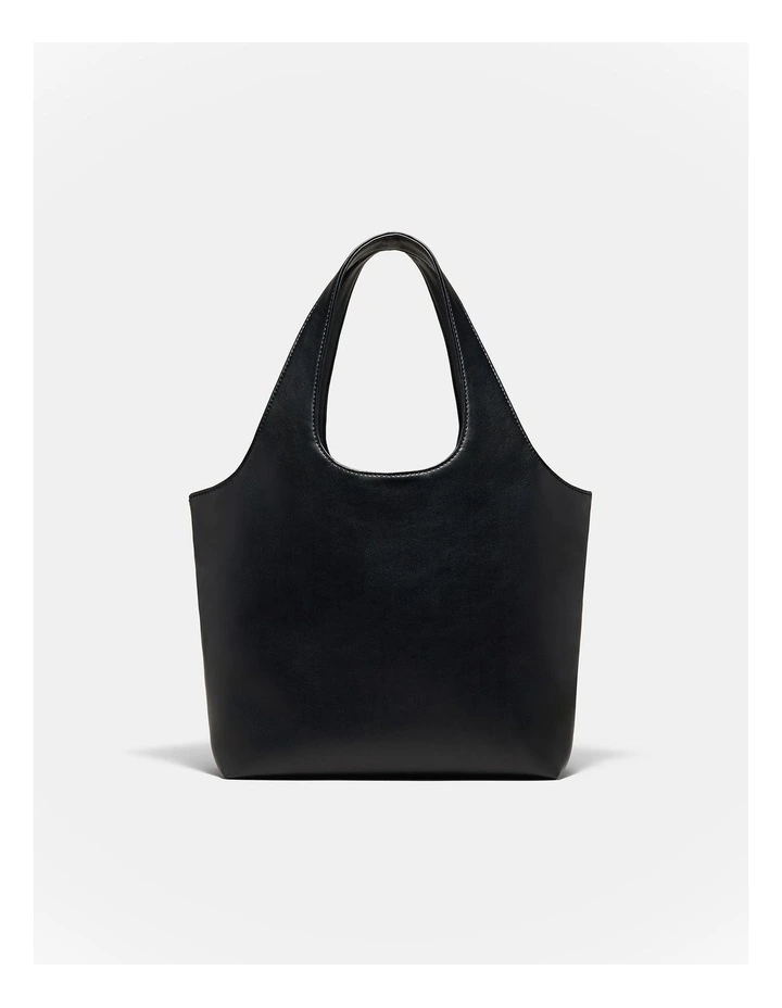 Brittany Mini Tote Bag in Black image 3