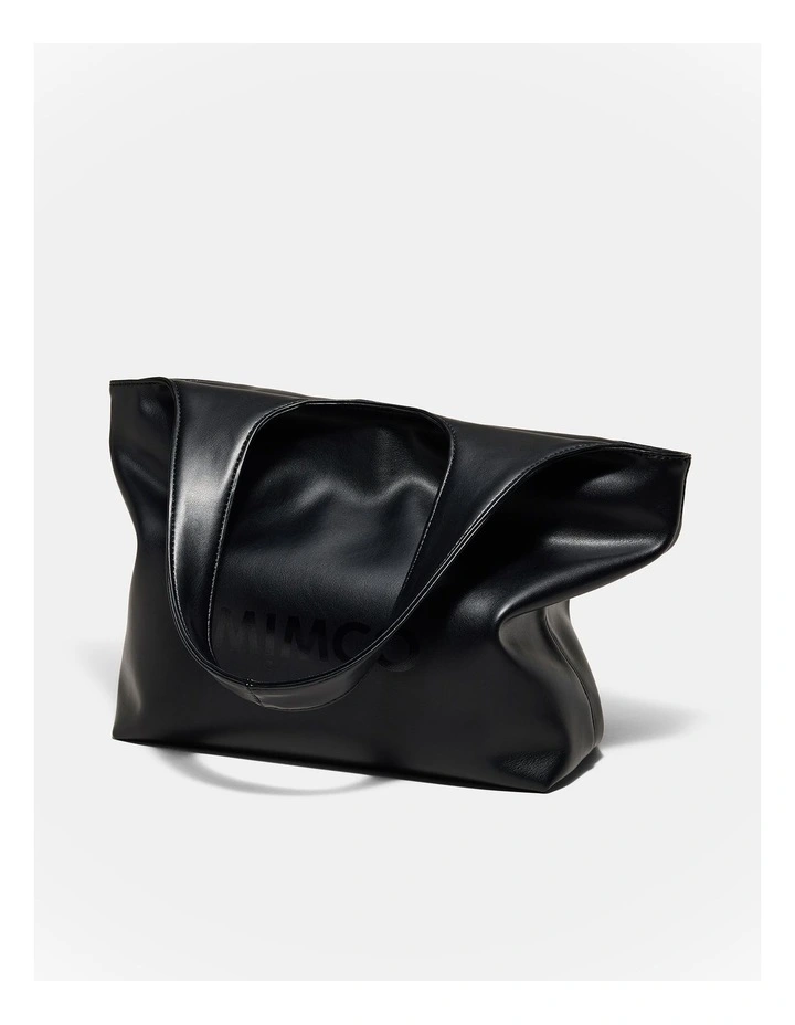 Brittany Mini Tote Bag in Black image 4