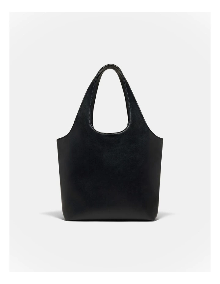 Brittany Mini Tote Bag in Black image 5
