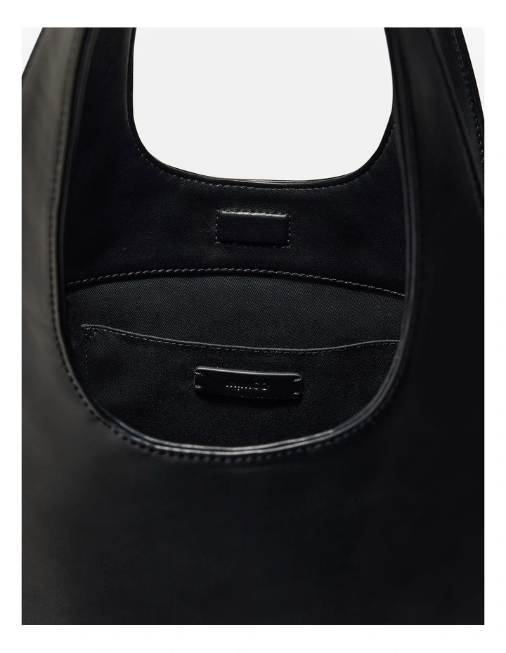 Brittany Mini Tote Bag in Black image 5