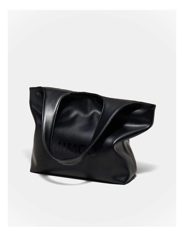 Brittany Mini Tote Bag in Black image 6