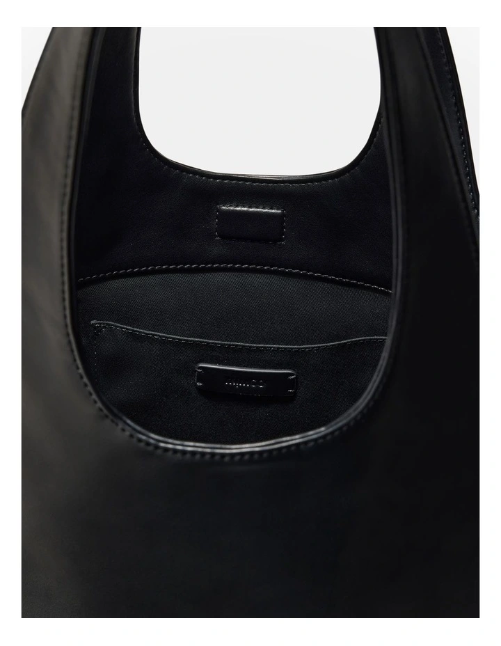 Brittany Mini Tote Bag in Black image 7