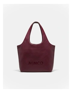 Brittany Mini Tote Bag in Merlot