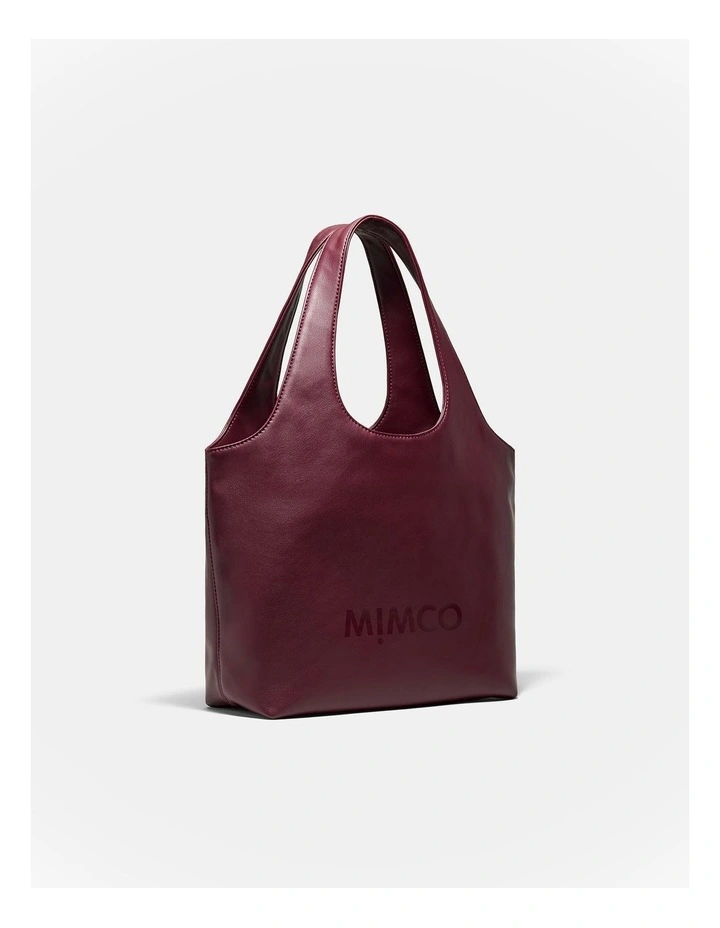 Brittany Mini Tote Bag in Merlot image 2