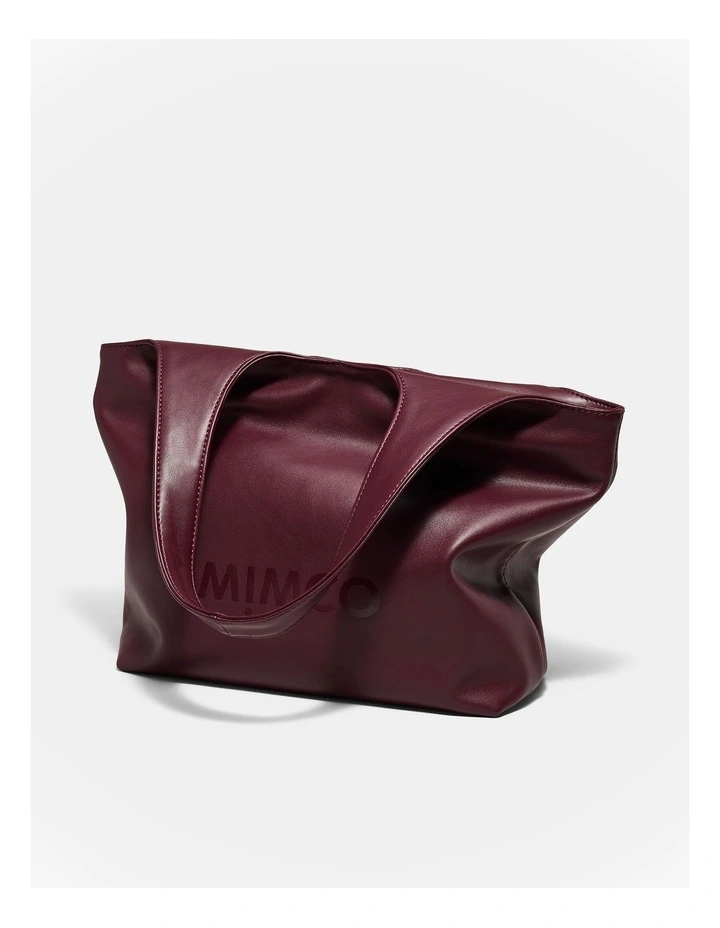 Brittany Mini Tote Bag in Merlot image 4