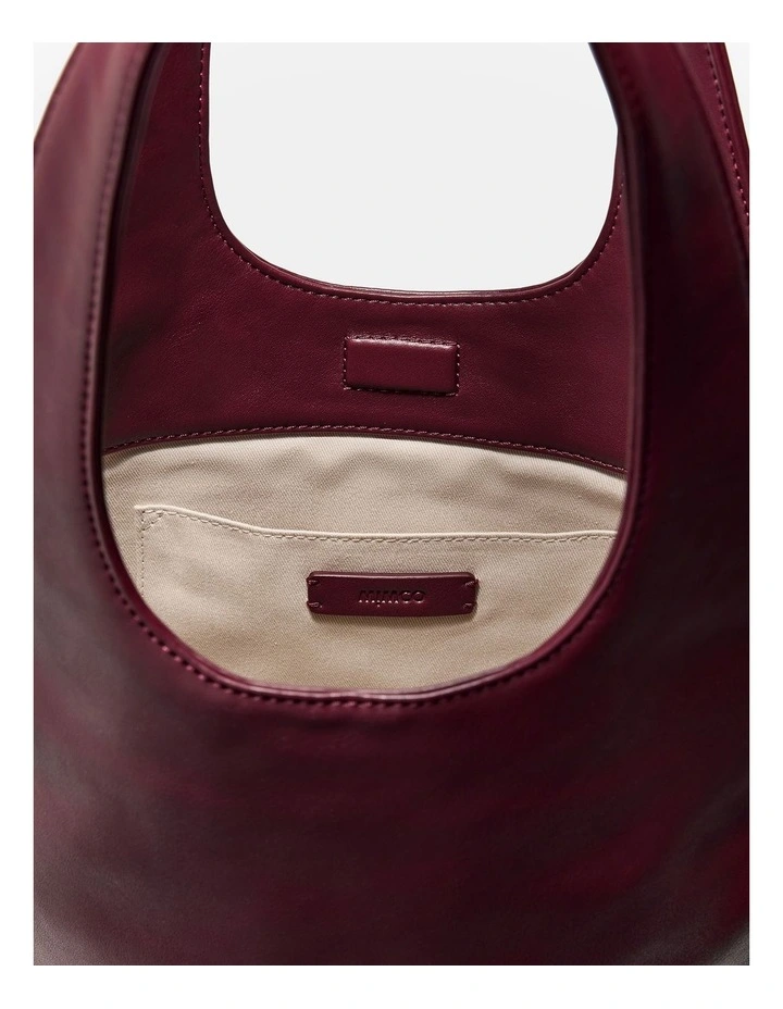 Brittany Mini Tote Bag in Merlot image 5