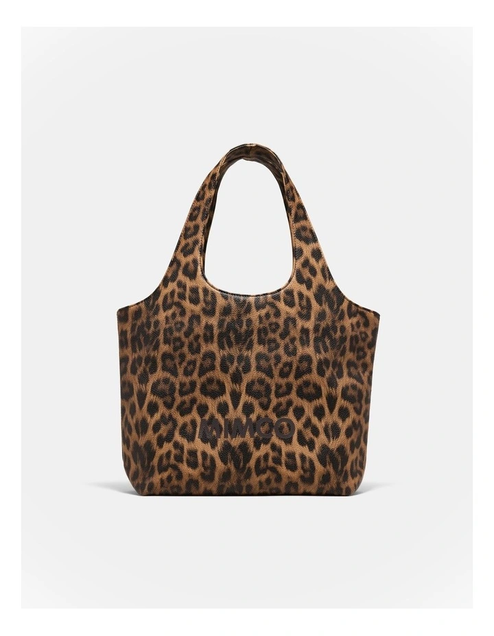 Brittany Mini Tote Bag in Leopard image 1