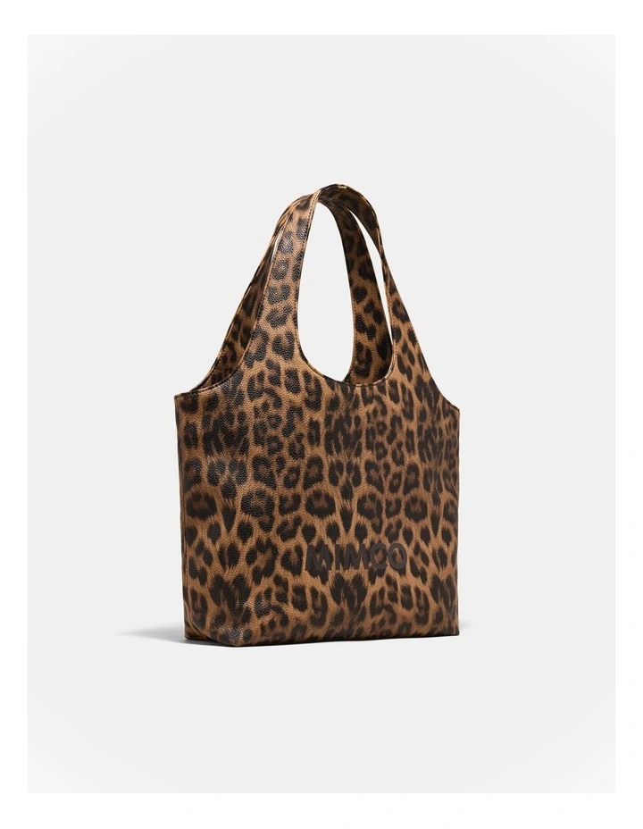 Brittany Mini Tote Bag in Leopard image 3