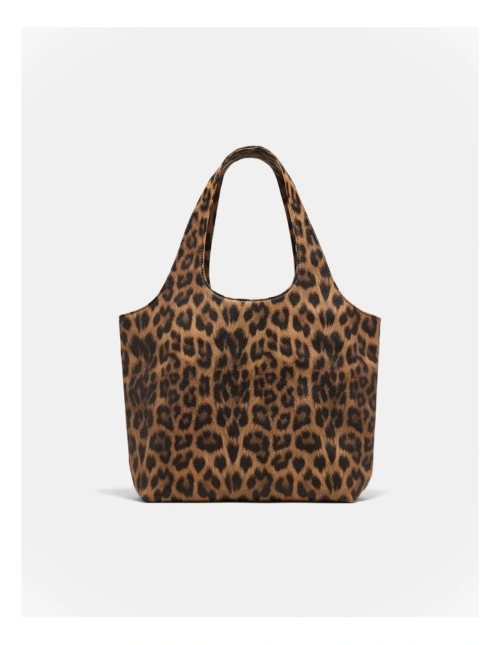 Brittany Mini Tote Bag in Leopard image 5