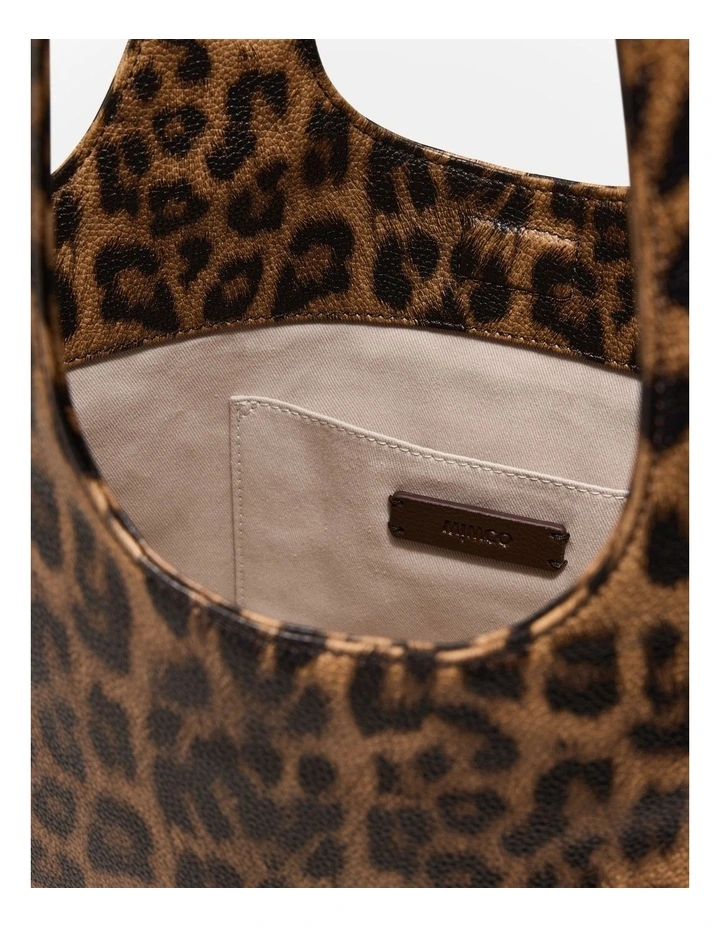 Brittany Mini Tote Bag in Leopard image 7
