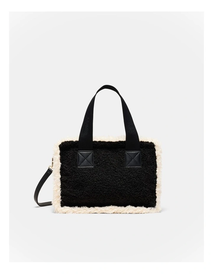 Sutton Mini Tote Bag in Black image 5