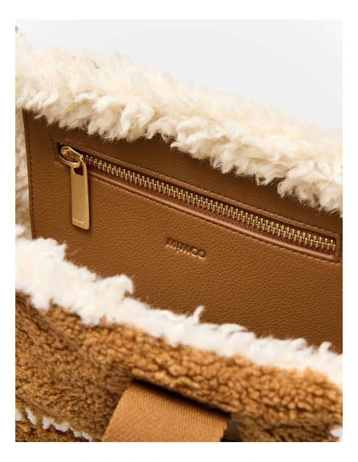 Sutton Mini Tote Bag in Pecan image 7