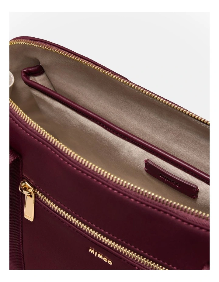 Squad Tote Bag in Merlot image 7