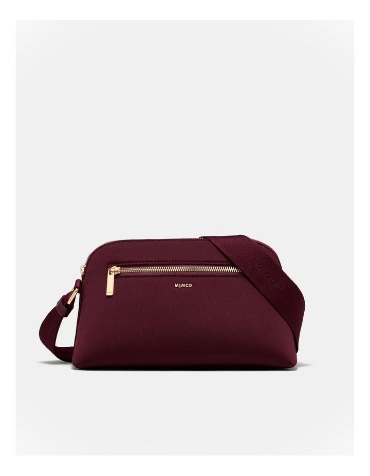 Squad Crossbody Bag in Merlot image 1
