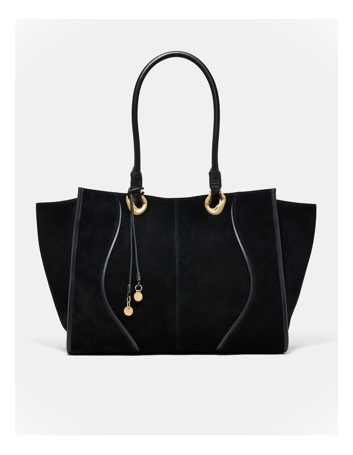 Shield Tote Bag in Black image 1