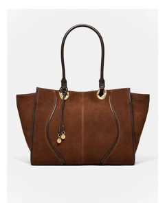 Shield Tote Bag in Toffee