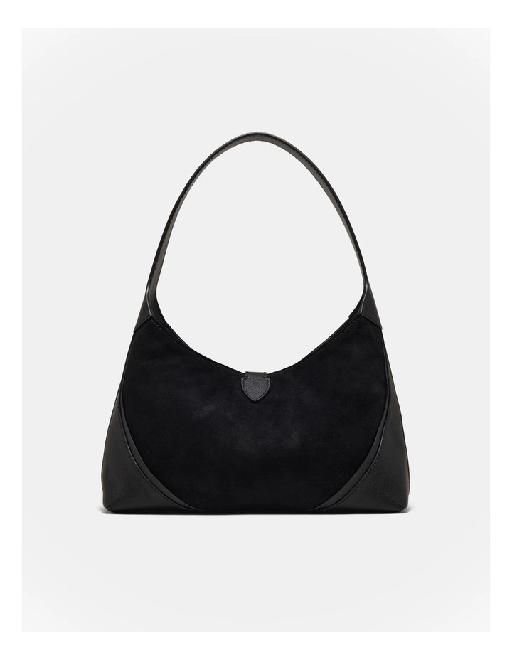 Shield Shoulder Bag in Black image 5